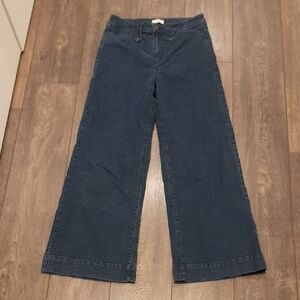 Croft & Barrow Wide Leg Jeans